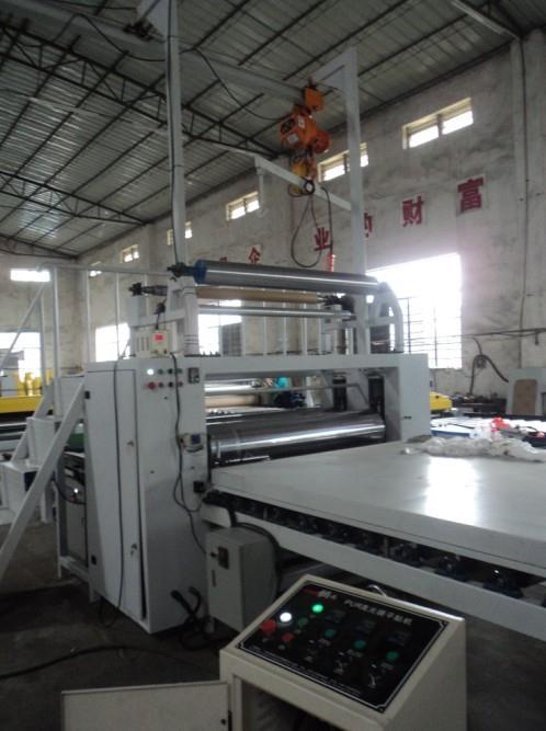 Mesin pengerjaan kayu laminating PUR otomatis